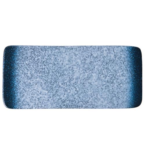 Plato de Sushi Cerámico Azul Rectangular 25cm miniatura 1
