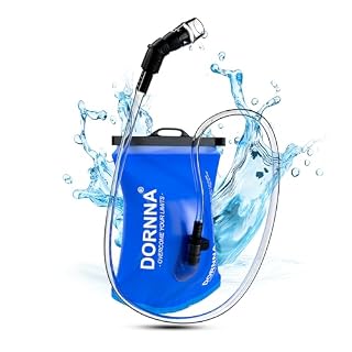 Bolsa De Hidratación 2 Litros Riisoyu | Para Mochila De Agua Sin BPA | Manguera Con Válvula Antifugas | Material EVA