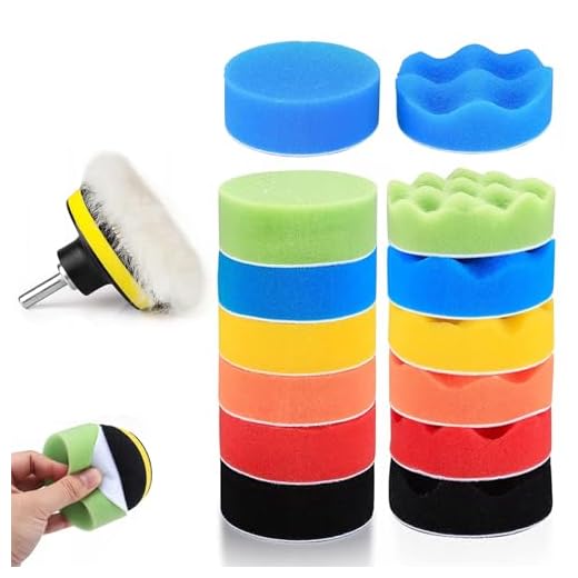 Comprehensive Car Polishing Pads Set