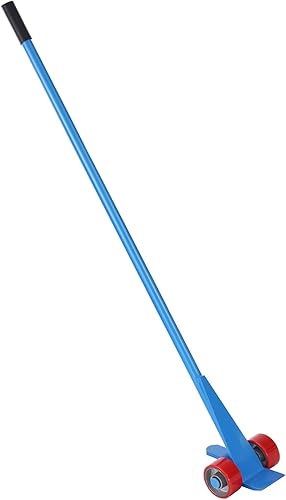 Miniatura 3 de VEVOR Barra Prylever, mango de 60 pulgadas, capacidad de peso de 8818 libras, barra de palanca de palanca resistente con ruedas de 4 pulgadas y