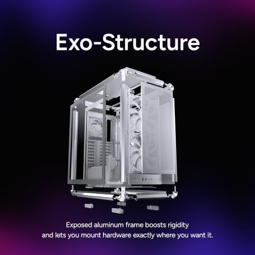 Image of Cooler Master MasterFrame 500 Mesh Silver ARGB Aluminum ATX Mid-Tower PC Case + V4 Alpha 3DHP CPU Air Cooler High Airflow Bundle
