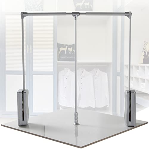 Cintre à vêtements réglable double pour dortoir et armoire