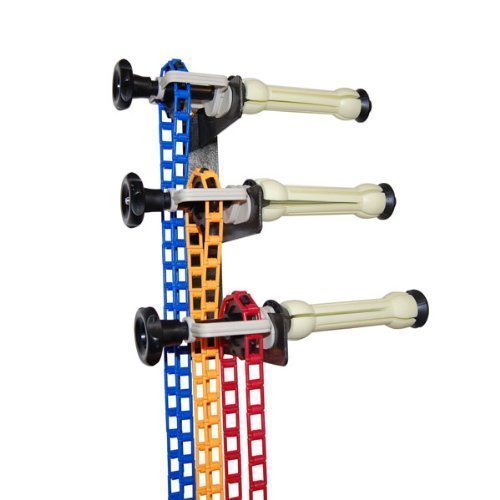 LimoStudio Photography 3-Roller Wall Mount Manual Background Support System Wall-Mounted, AGG368