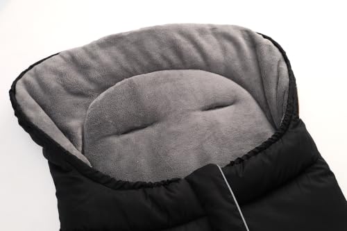 Fußsack Footmuff Fußsäcke für Kinderwagen Buggy Universal Winter – Ansicht 5