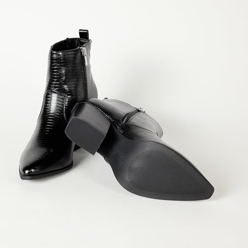 Image of The Drop Women's Sia Pointed-Toe Western Ankle Boot