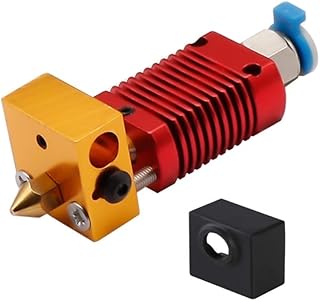 APAAZO CR10 Hotend CR10S J-head MK8 Extruder Compatible With Ender 3/S CR10 Heatsink Aluminum Block MK8 Nozzle+CR10 Silicone Sock 3D Printer Parts