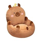 Design lavable : équipé d'une housse amovible avec fermeture éclair, la chaise Capybara Cushion assure un nettoyage sans effort, car la housse peut être retirée et lavée, conservant ainsi son charme esthétique et son toucher agréable au fil du temps, ce qui est parfait pour les familles qui recherchent à la fois style et fonctionnalité