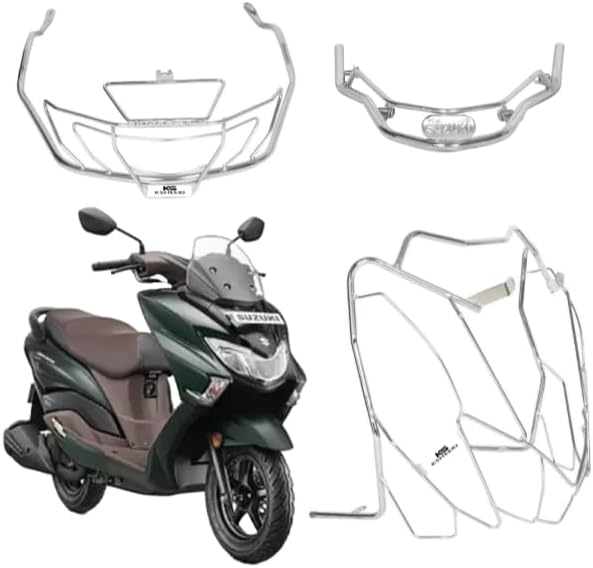 Burgman 125 Body Kit Chrome Crash Guard Suitable For Suzuki burgman125 Scooter (Body Kit Set)