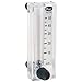 Dwyer? Mini-Master? Flowmeter, MMF-10-PV, 10% FS Acc, 1-10 SCFH air, Bottom Mounted Valve