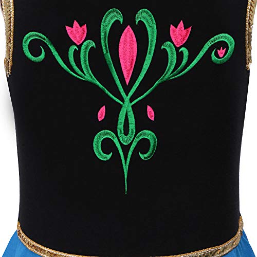 BAOHULU Toddlers Dancing Cosplay Tutu Ballet Leotard for Girls 3-12 Years4