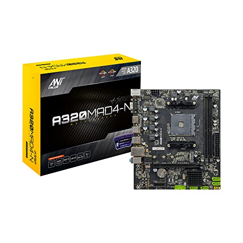 Image of Ant Value A320MAD4-N mATX Gaming Motherboard AM4 DDR4