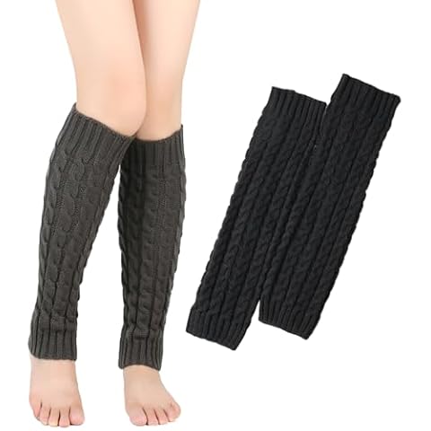 VEGCOO Knitted Leg Warmers for Women Cover