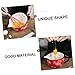 GLEAVI 1Pc Creative Red Mixing Bowl Food Serving Mixing Bowl Practical Kitchen Essential for Egg Beating Versatile for All Dishes Easy to Clean Store