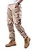BACKBONE Mens Fashion Bright Camouflage Cargo Pants Military Combat Style BDU Pants (L, Tri-Color Desert Camo)