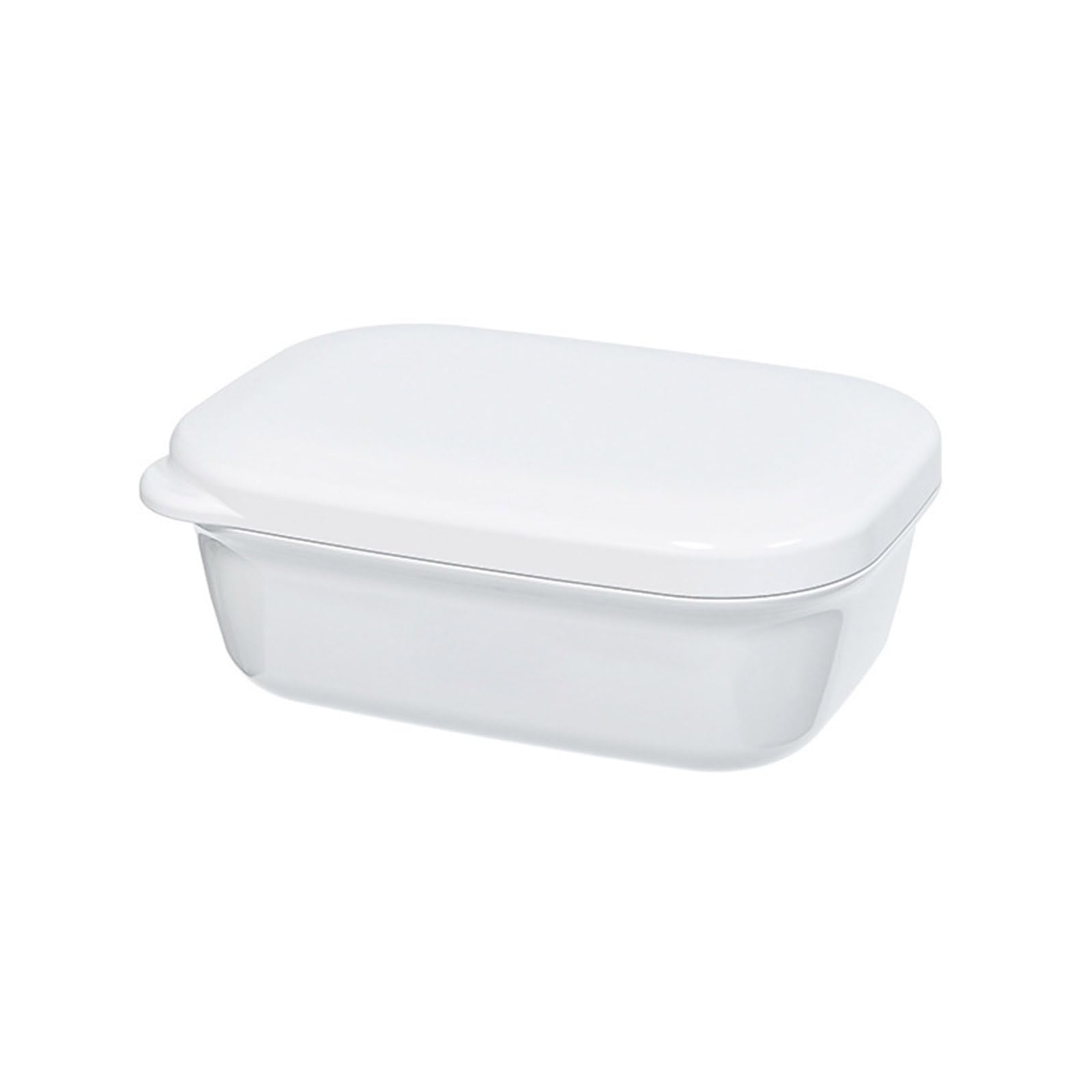 Tsophreniq Practical Soap Storage Case NonSlip Soaps Holder with Drainage Base Organizers Box for Bathroom Shower Sink Countertop Thickened Soap Case