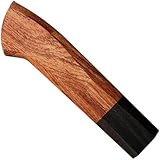 Bemvp Manche De Couteau De Chef À Monter Soi-même, Manche Octogonal en Bois De Remplacement pour Couteaux De Cuisine Japonais, Accessoires Professionnels pour Couteaux De Chef À Monter Soi-même