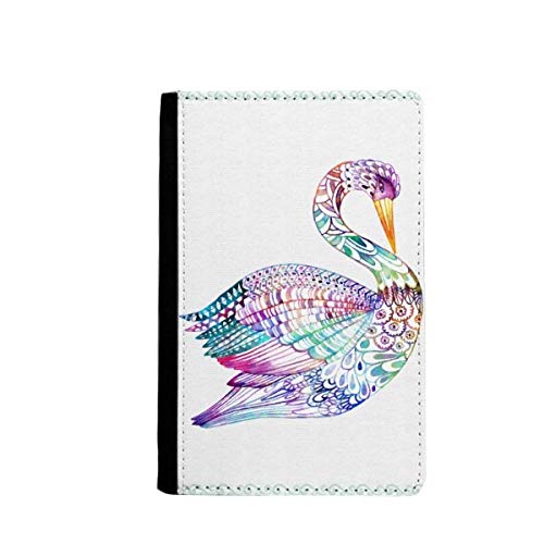Étui portefeuille de voyage pour passeport chic multicolore classique