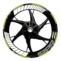velg stickers Motorfiets Reflecterende Velg Rand Strepen Reflecterende Waterdichte Wiel Stickers Voor Kawasaki Z1000 Z 1000 Z-1000(Style 15