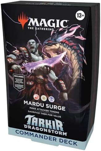 Magic The Gathering Tarkir: Dragonstorm Commander Deck 4- Mardu Surge