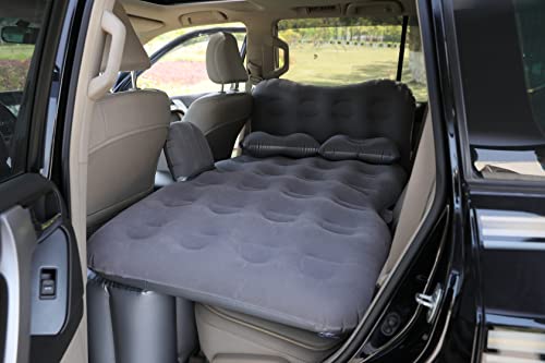 YEPLINS Colchón de aire inflable para SUV, camping, colchón de aire para coche, asiento trasero, cama de aire para SUV, asiento trasero Cover