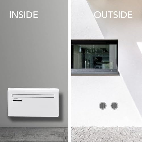 TROTEC Wandklimaanlage PAC- W 2650 SH- 4- in- 1 Klimaanlage ohne Außengerät mit Heizfunktion, 2, 6 kW Kühlleistung, WiFi- App- Steuerung, Inverter- Technologie, für Räume bis 34 m²-10