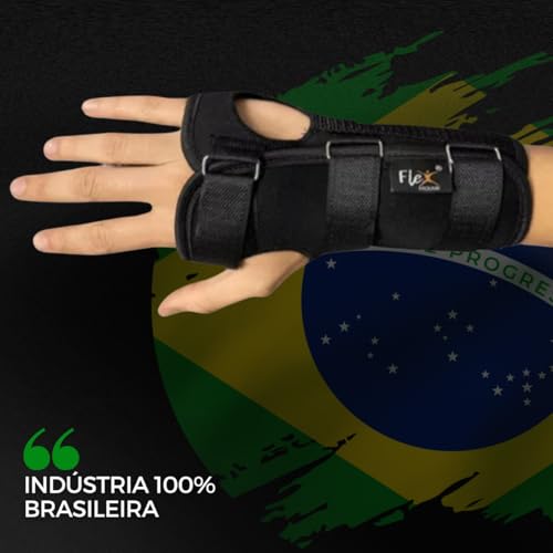 Imobilizador de punho e mão | Munhequeira com Tala bilateral ajustável |DEPARTAMENT STORE (Médio)