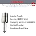 Cabezales 6PCS Diesel Injector Nozzles Tips DLLA150SK985A 9432612371 105015-9850 Fuel Car Injection Accessories Nozzles for Engine D6AC D6AB D6DA, Fits for Hyundai HD120 HD170 HD250 HD270 HD320