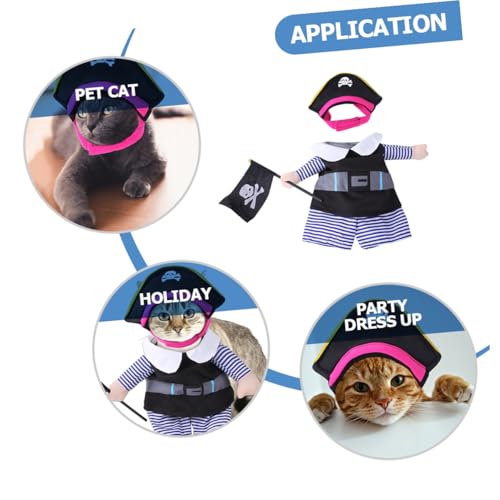 Disfraz Pirata para Perro Talla S miniatura 3