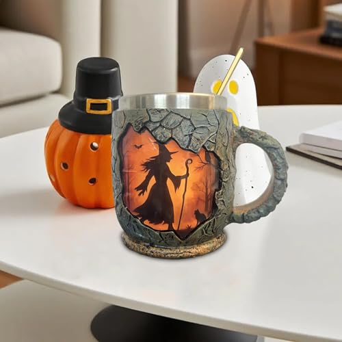 Tasse rigolote sorcière 386ml avec manche ergonomique