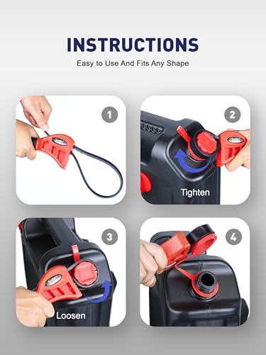 SMART JERRY - Rubber Strap Wrench Plumbing | 2-Pack Rubber Belt Wrenches for Shower Heads, Oil Filter, Pipes & Drain | Adjustable Shower Head Wrenches | Oil Filter Strap Wrench - Image 5