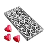 TUKE Schokoladenform aus Polycarbonat (PC) – Lebensmittelqualität Kunststoff Süßigkeitenherstellung Form für selbstgemachte Desserts, Kuchendekorationen, Eiswürfel – wiederverwendbare Backwerkzeuge