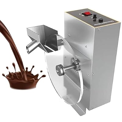 TXGJWRA Chocolate Tempering Machine with Warming Pot & Depositor, Efficient Candy Coating & Molding Mixer for Melting, Chocolate Making Tool for Bakers & Confectioners,A