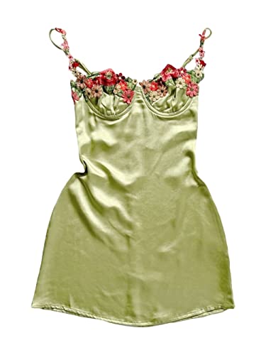 Juakoso Women Sleeveless Bodycon Mini Corset Dress Lace Satin Patchwork Spaghetti Strap Solid Party Club Short Dresses #TOP5