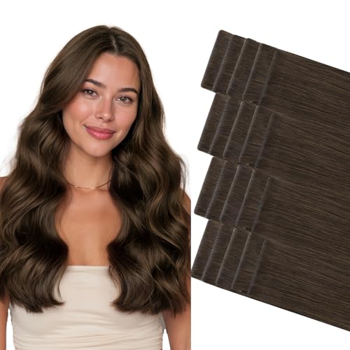 GOO GOO Invisi Edge Tape in Hair Extensions Human Hair,