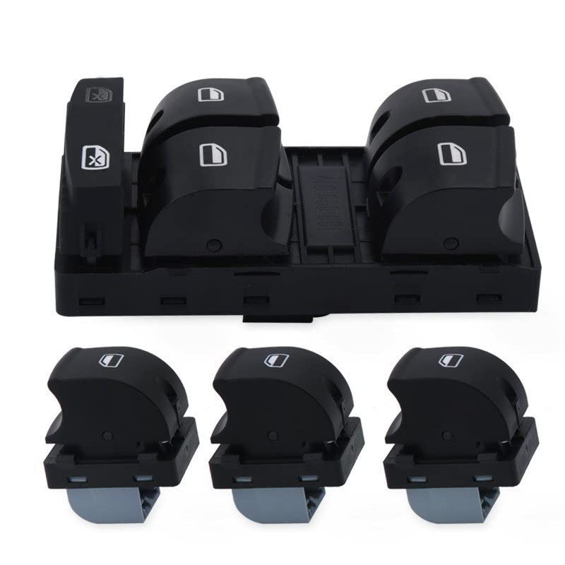 Interrupteur Lève-Vitre Électrique Pour Audi Q7, A6, A3, S3, RS6, S6 (2004-2014) - Réf. 4F0959851J - 8