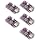 Teyleten Robot 2S BMS 15W 8.4V 12.6V 1.5A Lithium Battery Charging Boost Module with Balanced Support Fast Charge with Indicator Type-C 5pcs