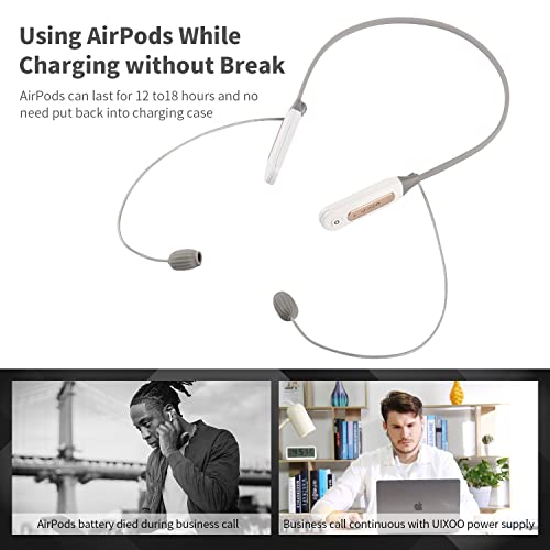 Uixoo Airpods Pro Charging Case With Anti-Lost Strap, Wearable Power Supply For Airpods Pro And 1St/2Nd/3Rd Generation, Airpods Accessories 2022 Patented Design #TOP1