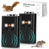 2 Pack Rodent Repellent for Car Engines,Three Power Supply Modes Rat Repellent for Car Mouse Repellents and Mouse Blocker for Cars Suitable for Cars, Garages, Warehouses