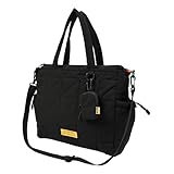 KiU キウ スクエアパデッドマルチパーパストートバッグ SQUARE PADDED MULTI-PURPOSE TOTE BAG 防水 撥水 キルティング マザーズバッグ 大容量 ショルダー ポケット おしゃれ かわいい カジュアル アウトドア 秋冬 ブラック K477-900