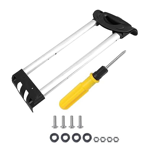 How to replace delsey luggage pull out handle RDEXP 51cm Stretchable Luggage Handle