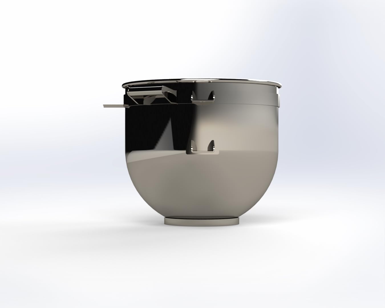 Hobart Legacy Mixer Stainless Steel Mixing Bowls for Kitchen – Durable, Rust-Resistant, Large Mixing Bowl for Cooking, Baking, and Food Prep – Stackable and Dishwasher Safe, 80 QT, HL800, HL800C