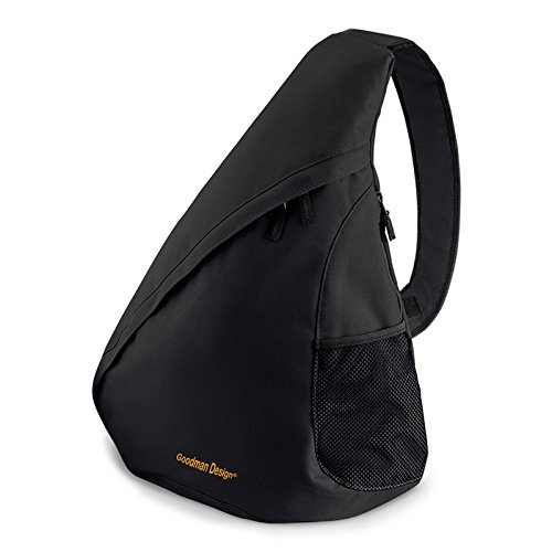 Preisvergleich Produktbild Trendiger Umhängerucksack Crossover Rucksack Schulterrucksack Slingbag Body Bag Crossbag Skaterrucksack mit Goodman Design