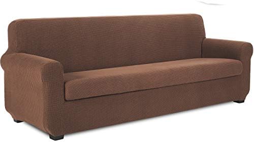 TIANSHU Armchair Slipcovers,2 Piece Sofa Covers,Couch covers,Pet Covers,Sofa Slipcover for Dining Living Room(Chair,Sand)
