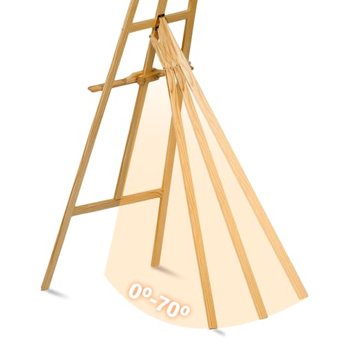 Chevalet de peinture en bois Massido 175 cm structure noble de qualité - 7