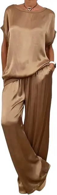 Tailleur Raso Donna: Set Coordinati 2 Pezzi per Estate e Autunno