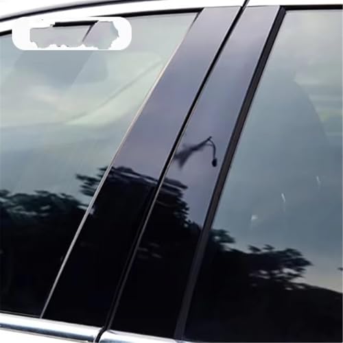 Montants de porte et de fenêtre Hyundai IX25 autocollants noirs