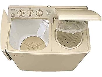 HITACHI 二層式洗濯機 PS-60AS 青空 6kg 2層式 取説付き