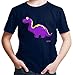 Hariz Diplodocus - Camiseta para niño (incluye tarjeta de regalo) Azul marino 14 años
