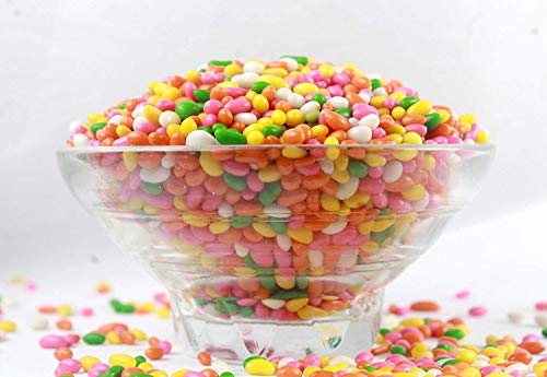 Image of CHATOKDE Colourful Sugar Coated SAUNF| Colorful Fennel Seed - 400 gms. Mouth Freshener| Jar Pack|