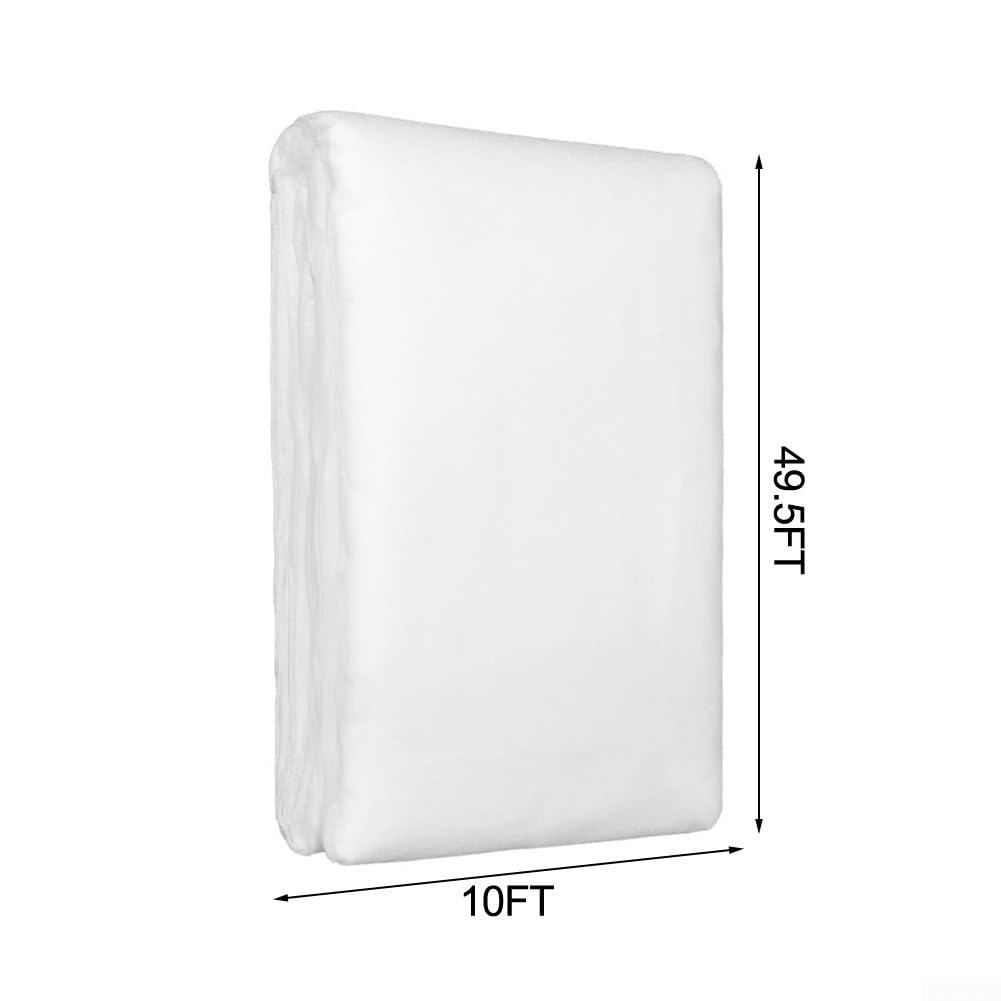 30 g, no tejida, protección contra heladas, para invernaderos de verduras, resistente al viento, para jardín y exterior, manta de rosas (3 x 15 m), ideal para protección de plantas